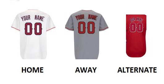(image for) LOS ANGELES A Pro Baseball Number Kit - Click Image to Close